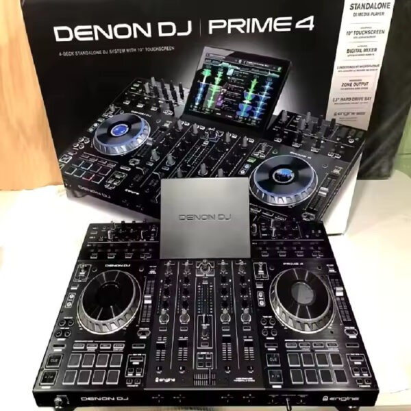 Denon-DJ-PRIME-4 Standalone 4 deck 10 HD multi touch